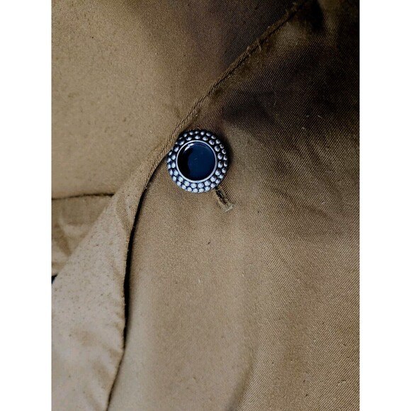 Vintage Rare 90s Stephanie Queller Mustard Brown Jacket, Size 4, Made In USA - Picture 9 of 9